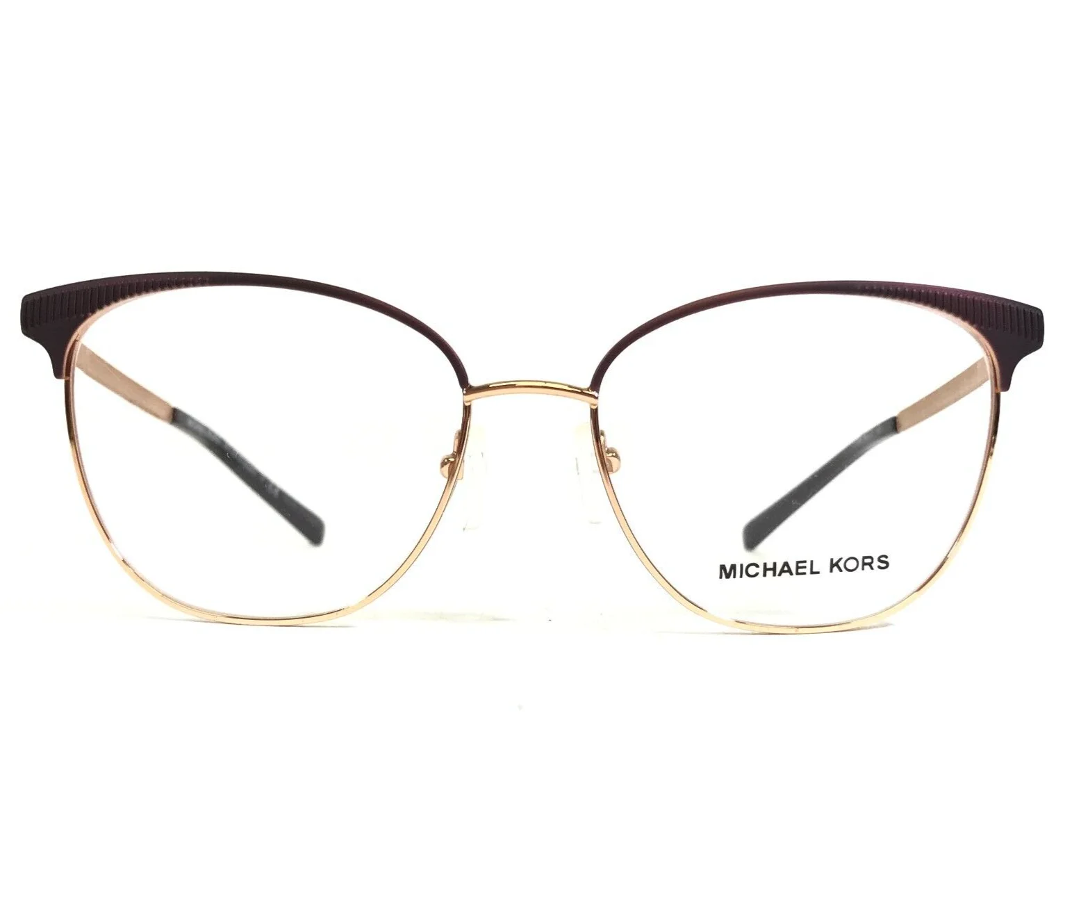 Michael Kors Eyeglasses Frames MK 3018 Nao 1778 Brown Rose Gold 54-17-140