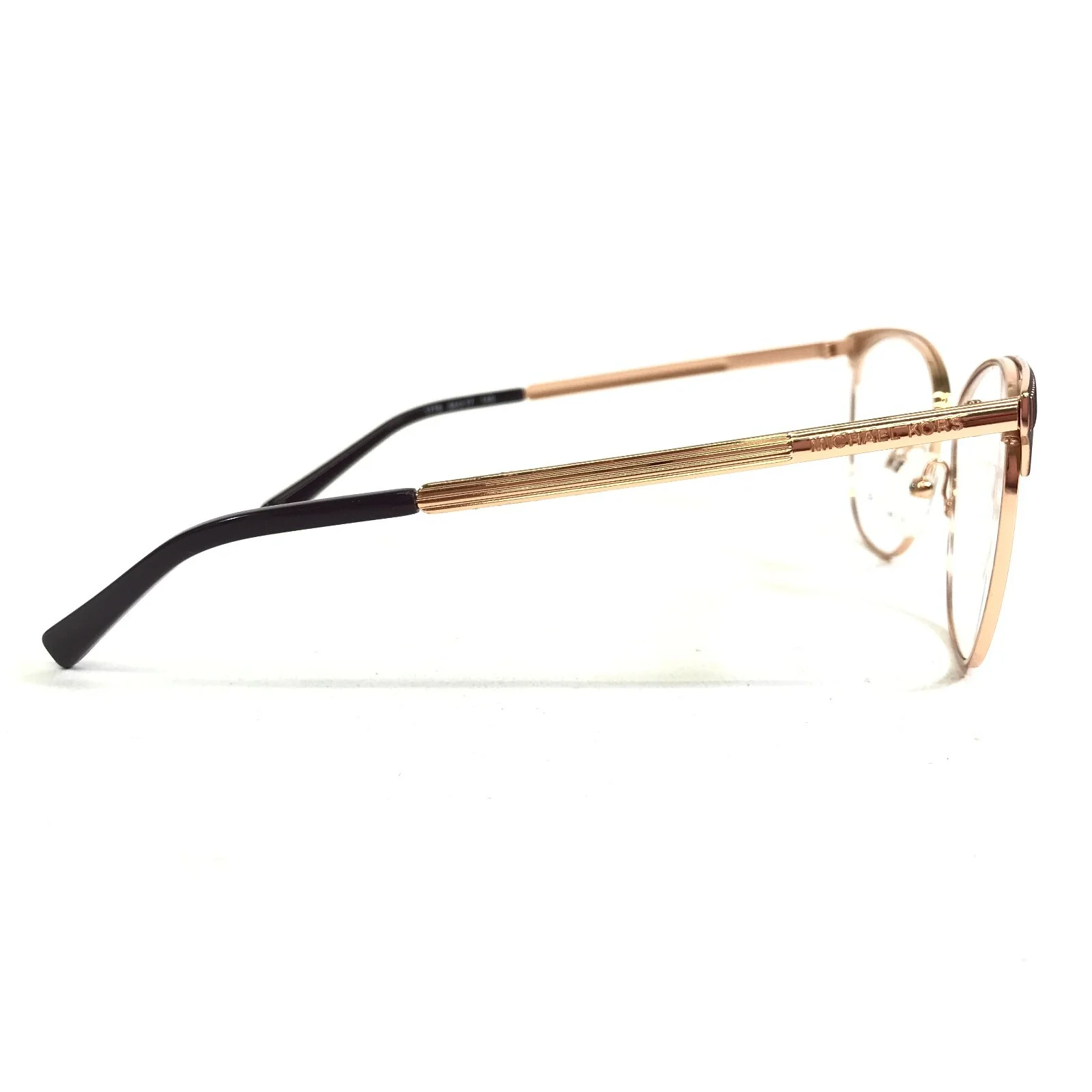 Michael Kors Eyeglasses Frames MK 3018 Nao 1778 Brown Rose Gold 54-17-140 3