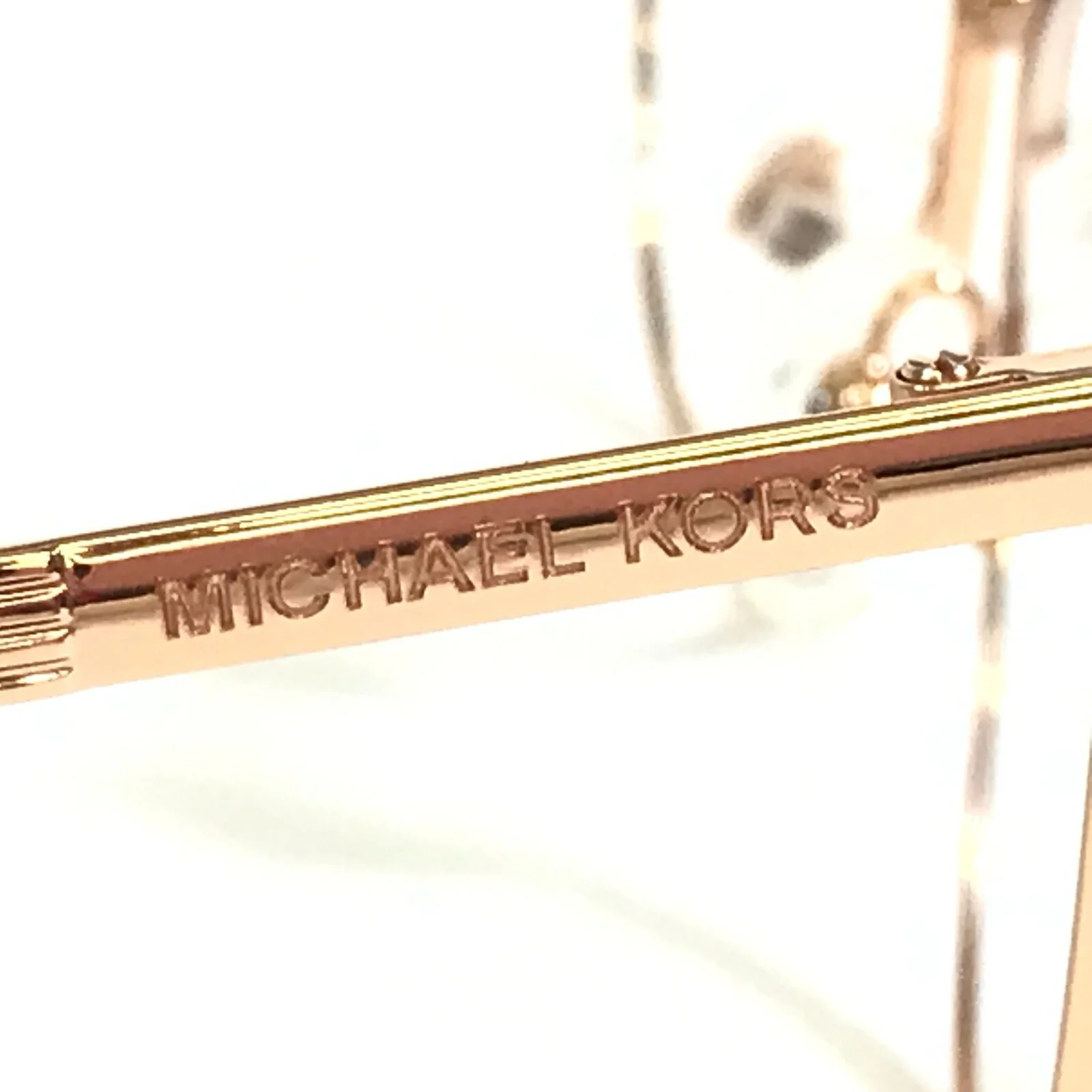 Michael Kors Eyeglasses Frames MK 3018 Nao 1778 Brown Rose Gold 54-17-140 4