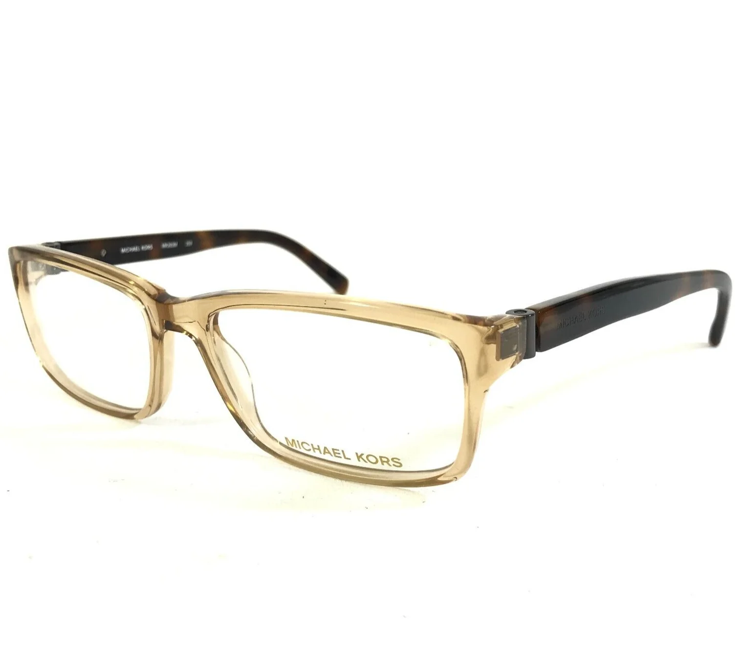 Michael Kors Eyeglasses Frames MK263M 259 Tortoise Clear Gold Full Rim 55-17-140