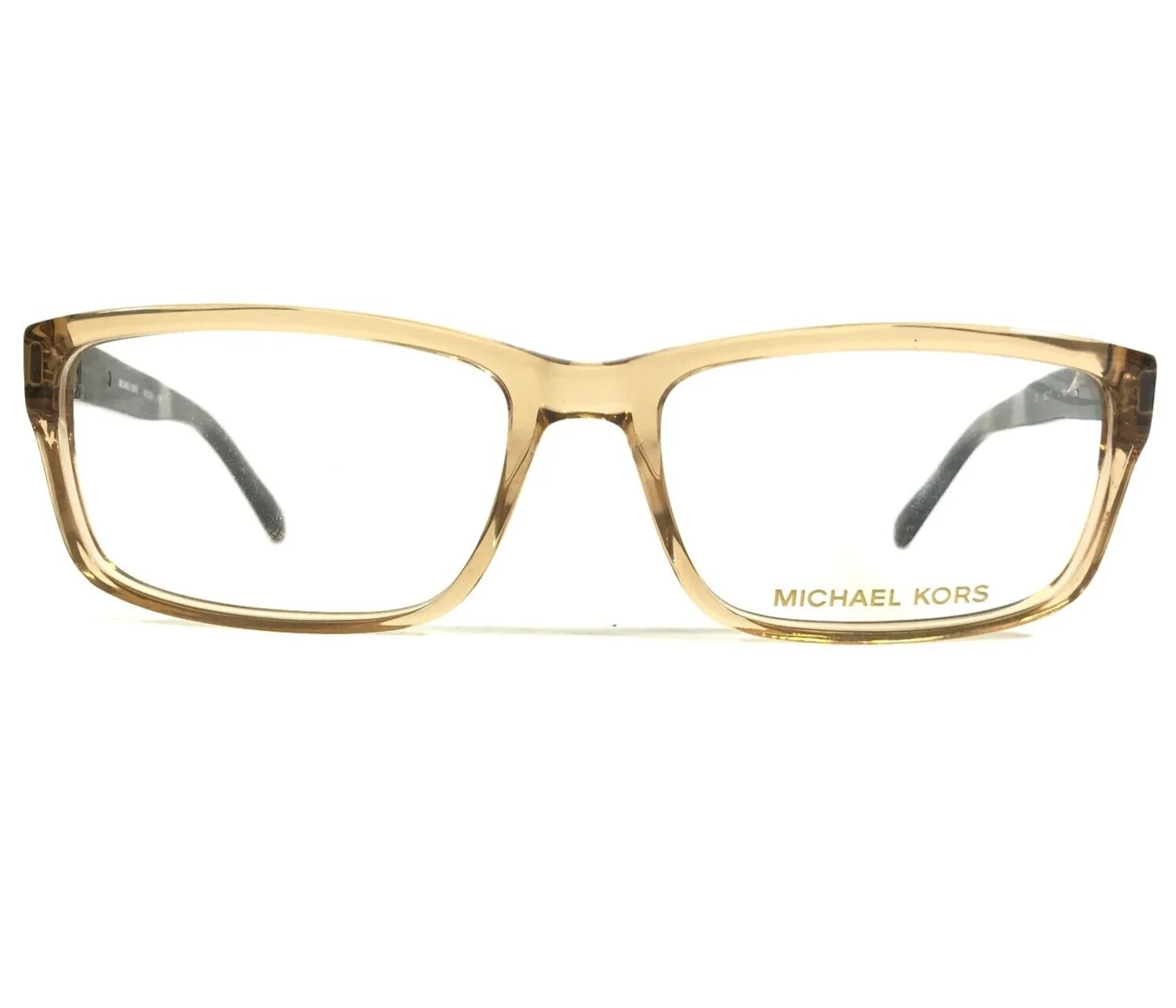 Michael Kors Eyeglasses Frames MK263M 259 Tortoise Clear Gold Full Rim 55-17-140 2